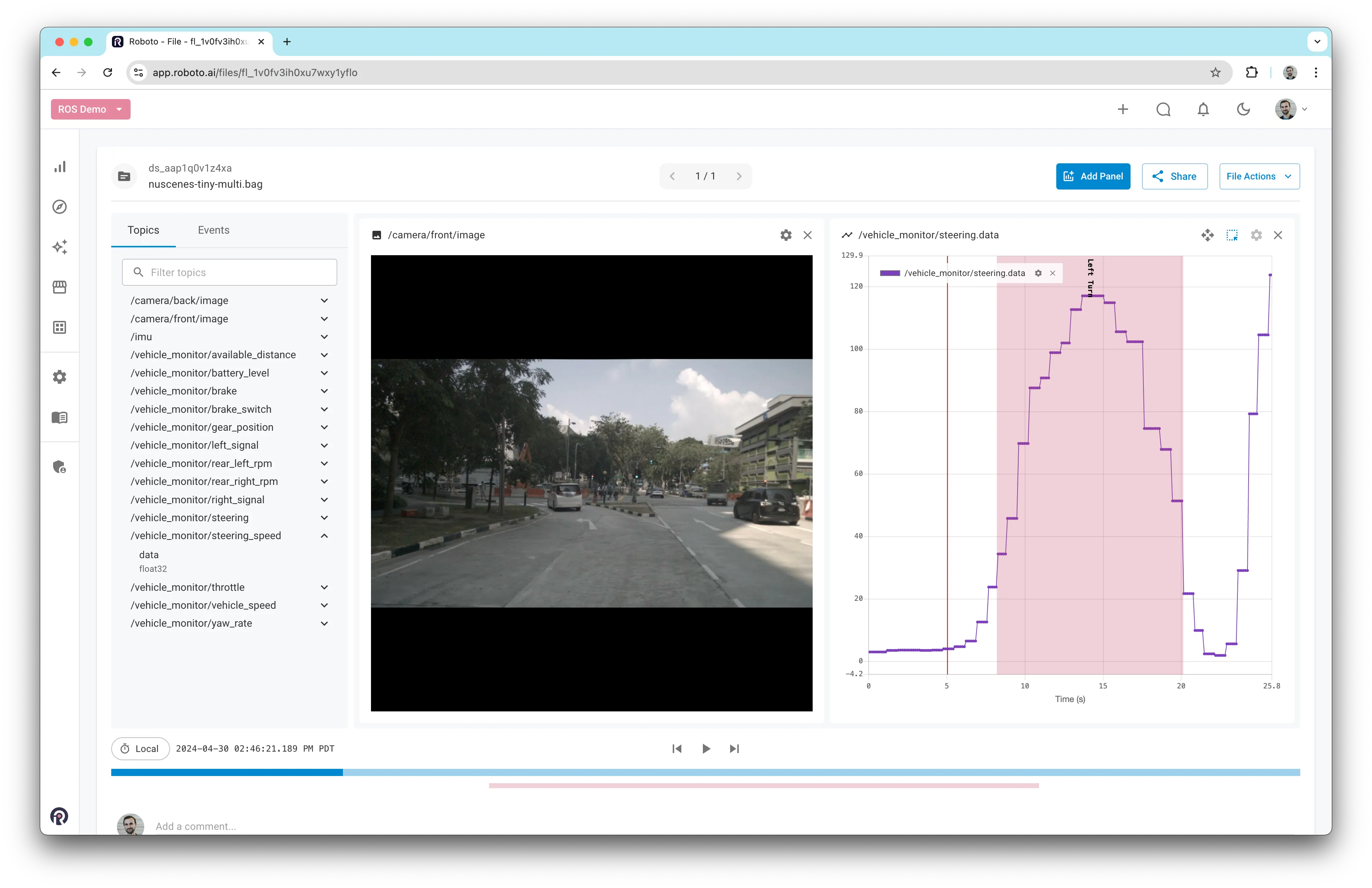 Create Event Visible